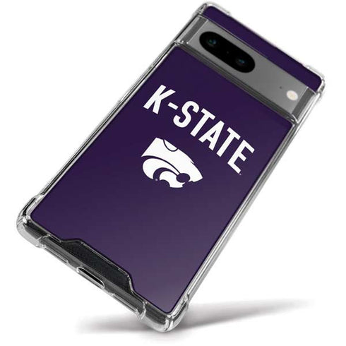 Kansas State University K-State Logo Google Pixel 8a Clear Case